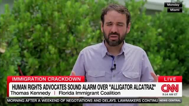Immigration Advocate: There Is Nothing About ‘“Alligator Alcatraz” ... that Is Not Cruel and Inhumane’