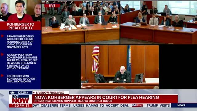 Bryan Kohberger Appears in Court to Plead Guilty to the Idaho Student ...