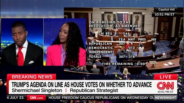 Shermichael Singleton: Republicans with a ‘No’ Vote Could Move over if Promised to Be Financially Supported in the Midterms