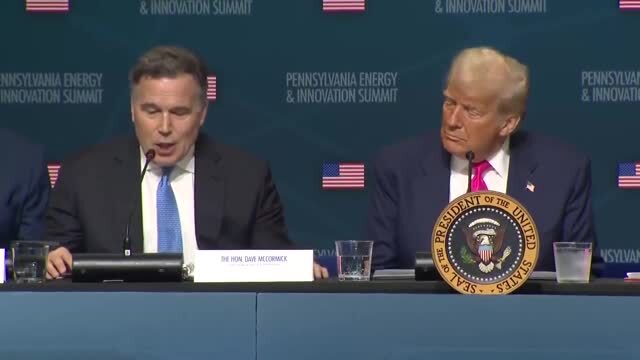 Sen. Dave McCormick Praises Trump’s Leadership at the Energy and Innovation Summit in Pittsburgh: ‘What’s Happening Here Today Is Absolutely Historic’