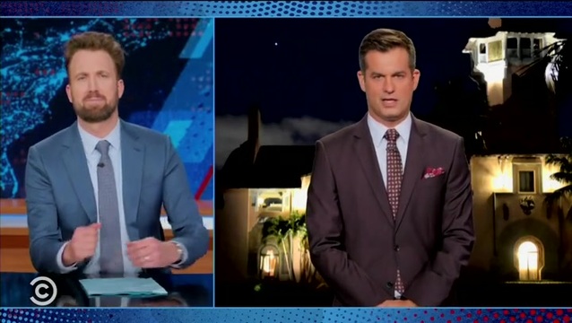 The Daily Show: ‘Trump Spent the Past 30 Years Undercover in Epstein’s Pedophile Cabal’
