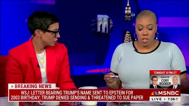 MSNBC Panel Erupts at ‘Enigmas Never Age’ Comment from Birthday Letter: ‘Listening to You Was a Whole New Experience’