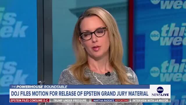 Sarah Isgur on Epstein’s Grand Jury Material: A Political Issue Is Not a Reason to Release the Materials