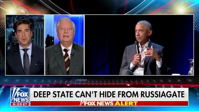 Watters Presses Lindsey Graham if Obama Was ‘Treasonous’ with Regard to ‘Russiagate,’ He Replies ‘I Think it Sucks’