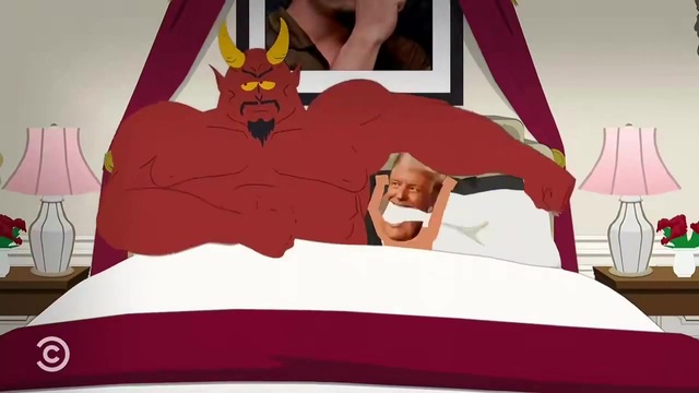 South Park Makes Fun of Trump with a Satan Bed Scene in Season Opener