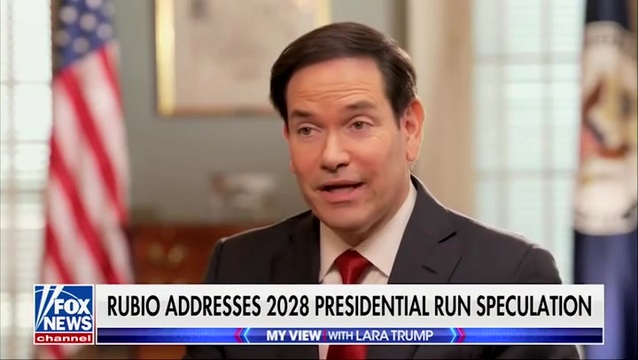 Marco Rubio: I Think J.D. Vance Would Be a Great Nominee for President in 2028