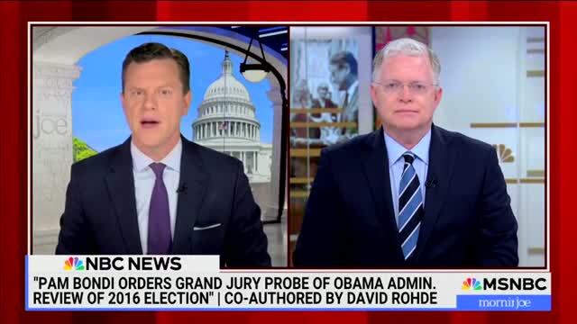 David Rohde on Bondi Ordering Jury Probe of Obama Admin: ‘We Don’t Know ...