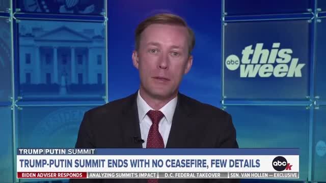 Jake Sullivan: Trump’s Stated Goals Were Get a Ceasefire, or Impose What He Called Severe Consequences
