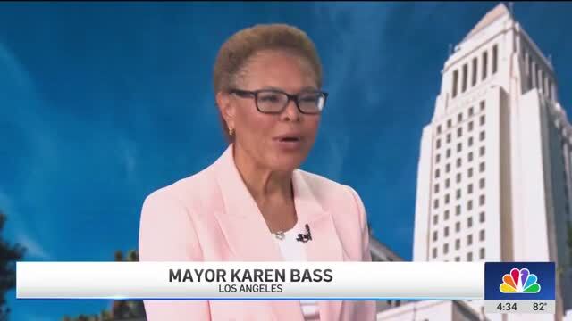 L.A. Mayor Karen Bass Says Trump Addressing Crime in D.C. Is ‘Going After Young Black & Brown Youth’