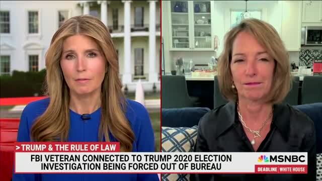 Carol Leonnig on Aaron Tapp Being Fired in Alleged Relation to the 2020 ...