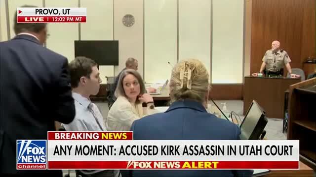 Fox News: Charlie Kirk Murder Suspect Tyler Robinson Appears in Court ...