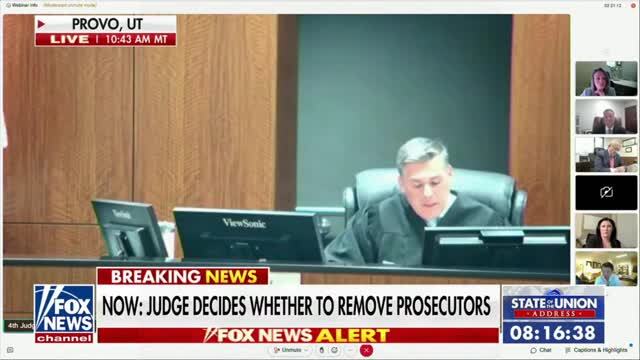 Judge Rules Against Dismissing the Utah Prosecutors in the Case of the ...