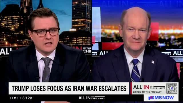 Sen. Coons: Amid the Rising Costs of the Iran War to Average Americans ...