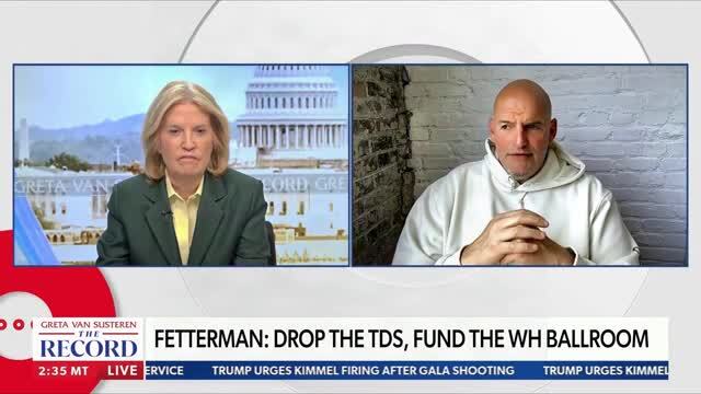 Fetterman to Dems: ‘Drop the TDS, Let’s Just Build This Ballroom’